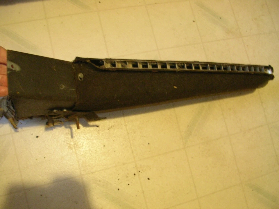 1951 Ford Deluxe 2dr shoebox passenger car heater distribution cardboard vent - Image 4 of 4