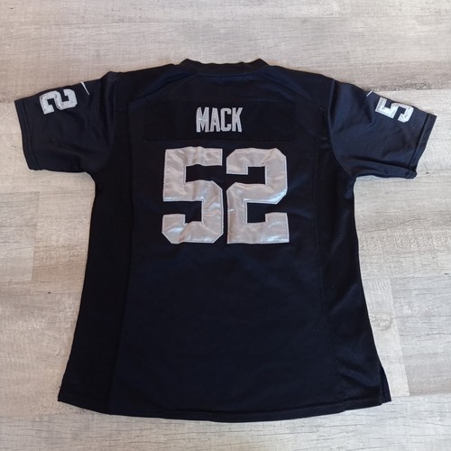 Maglia Uomo Oakland Raider NFL Nike Mack Taglia XXL Nera - Foto 3 di 8