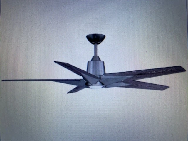 Ventilador de techo interior contemporáneo Savory 56'' 5 aspas LED Lt Kit Control remoto Foto 3 de 4