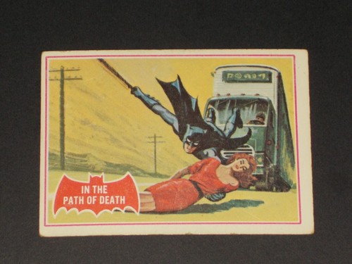 1966 OPC Batman Red Bat #38 — Raw