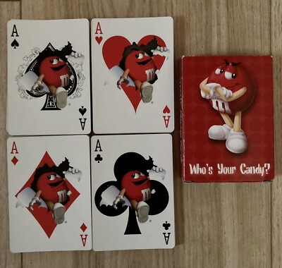 Mars M&M s USAopoly Who s Your Candy? pack spielkarten 2011