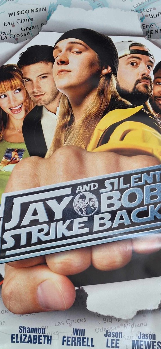 JAY & SILENT BOB STRIKE BACK MOVIE POSTER 13.5