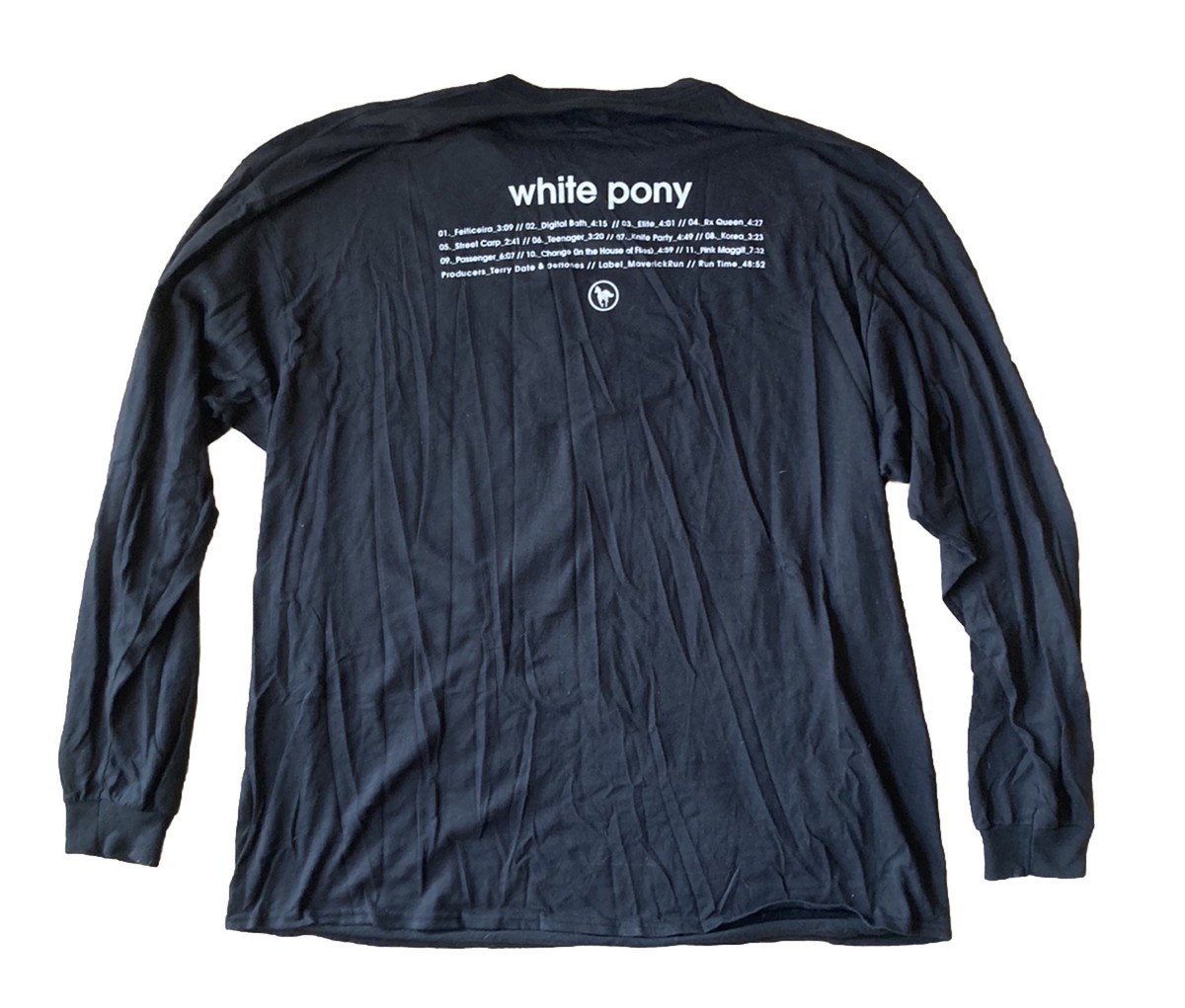 Tシャツ・カットソー FLOUNCED T-SHIRT DEFTONES - Official 20th Anniversary 'White Pony' Long