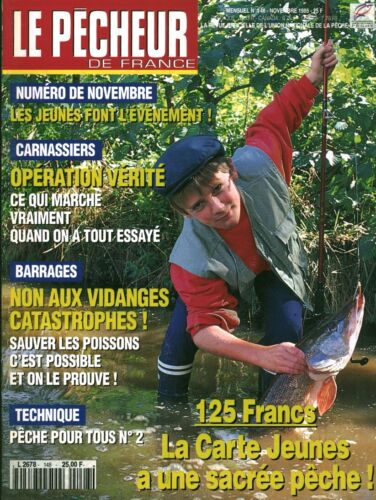 Revue le  pêcheur de France  No 148 Novembre 1995