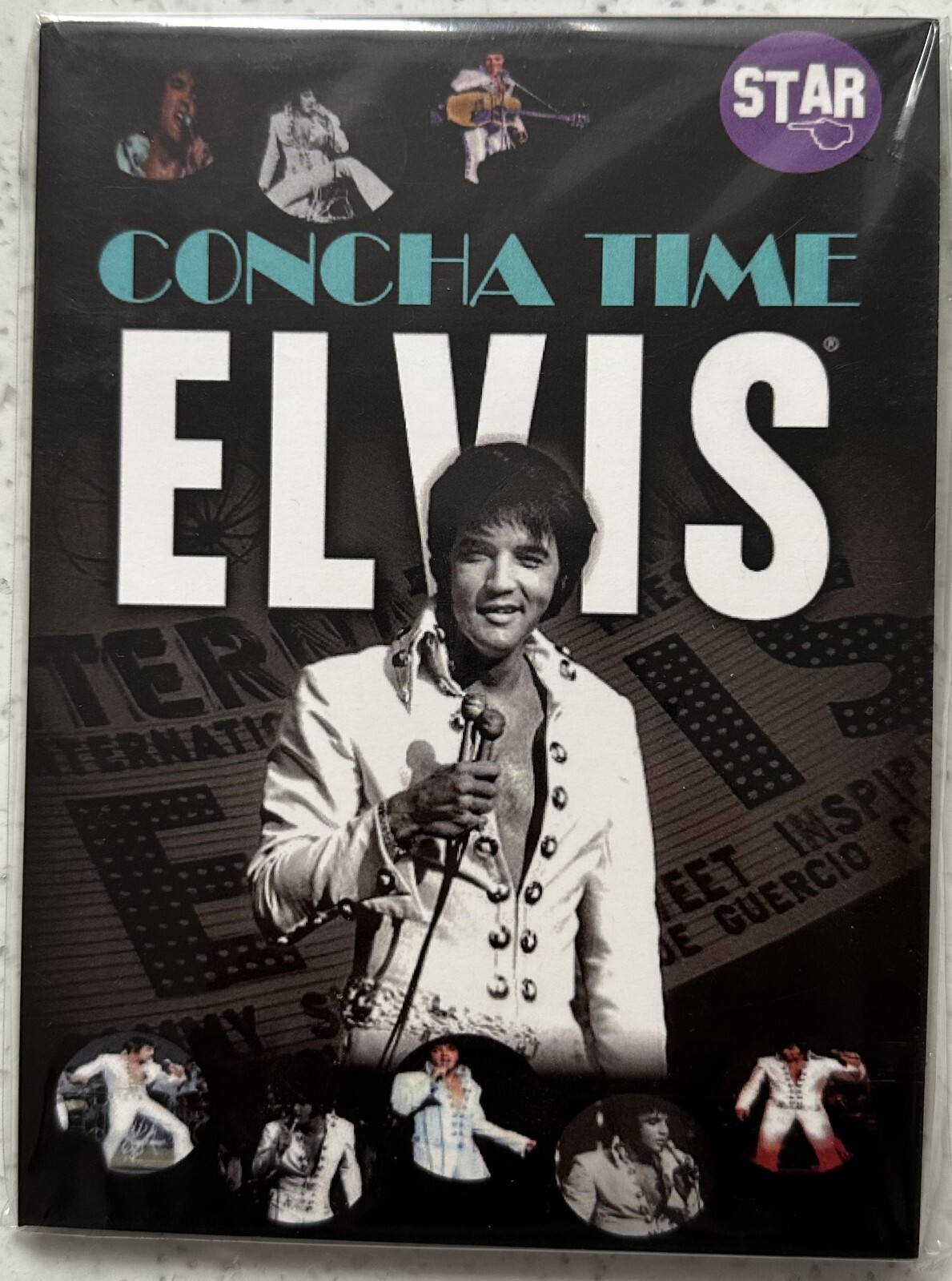 Elvis Presley dvd - Concha Time  - sealed long pack digipak!