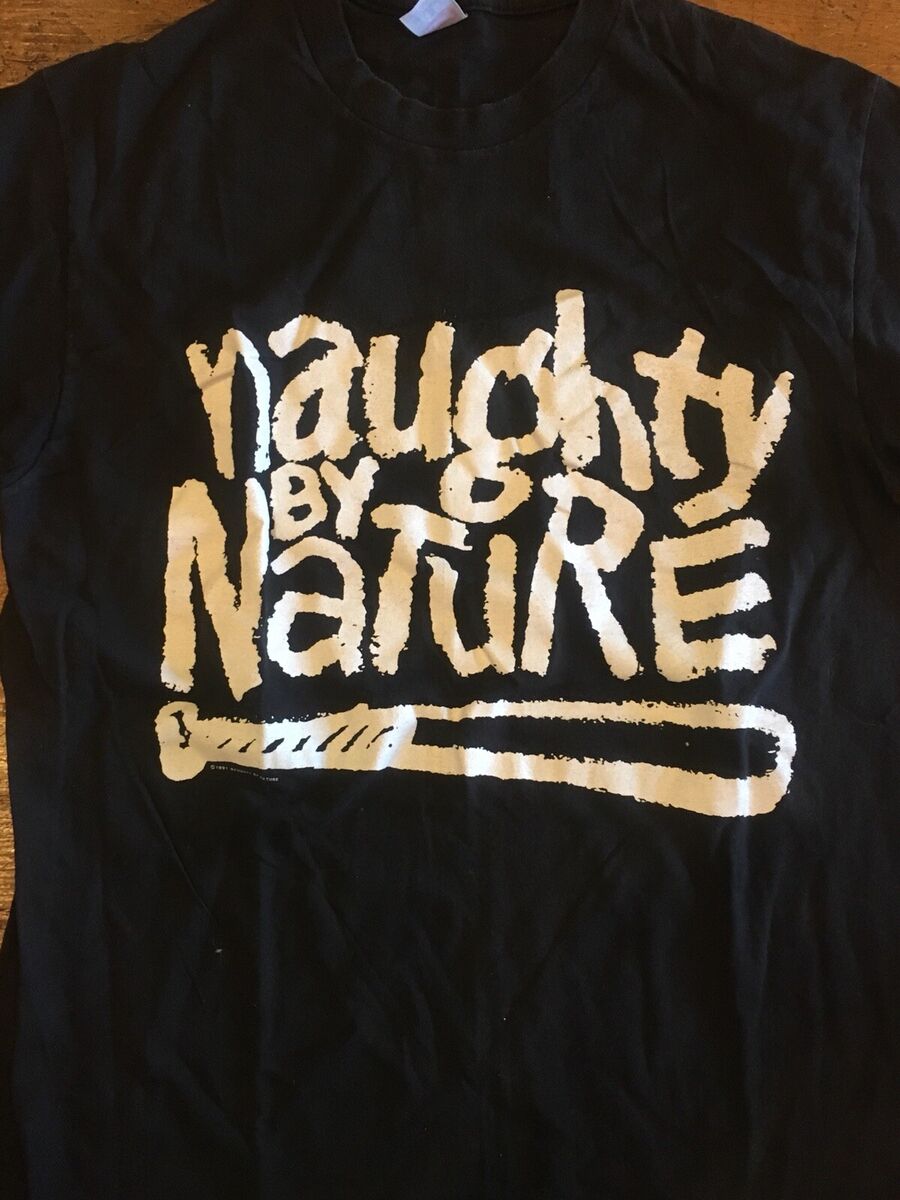 Vintage NAUGHTY BY NATURE 1991 OPP Shirt L Single Stitch Rap Vintage NAUGHTY BY NATURE 1991 OPP Shirt L Single Stitch Rap