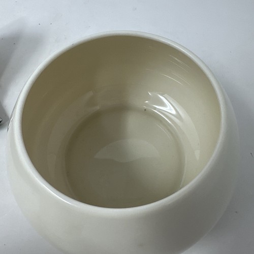 Midcentury Modern Towle Cream & Sugar Bowl Sterling Silver Enamel Lenox 465 466 - Picture 8 of 16