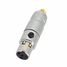 DIY Adapter Mini-XLR 4-Pin TA4F to Microdot for wireless Microphones transmitter