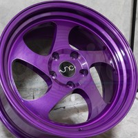 One 16x8 Jnc Jnc034 Ccw Style 034 4x100 25 Candy Purple Wheel Rim on sale One 16x8 Jnc Jnc034 Ccw Style 034 4x100 25 Candy Purple Wheel Rim on sale