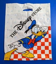 Borsa negozio regalo Disney Store vintage - Paperino - vendita al dettaglio anni 90 animazione da collezione
