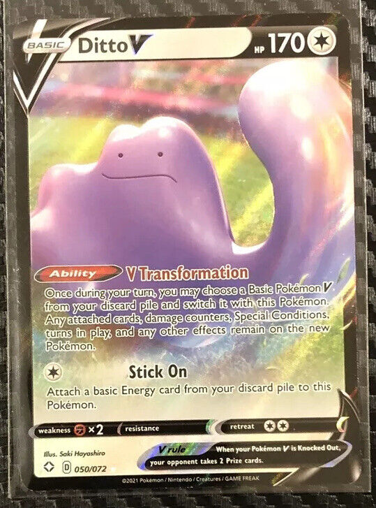 POKÉMON TCG - Ditto V Ultra Rare - 050/072 – Hero Stash