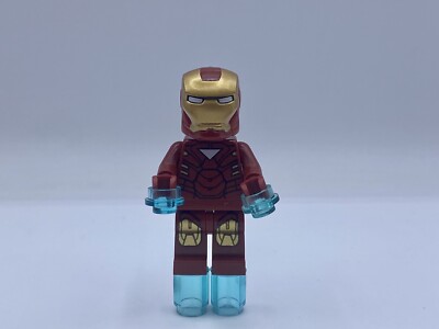 Lego Minifigure IRON MAN Mark 6 Armor sh015 Avengers Marvel Super Heroes Minifig