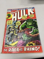 Marvel Comics Group The Incredible Hulk Issue 157 Detatched Pages
