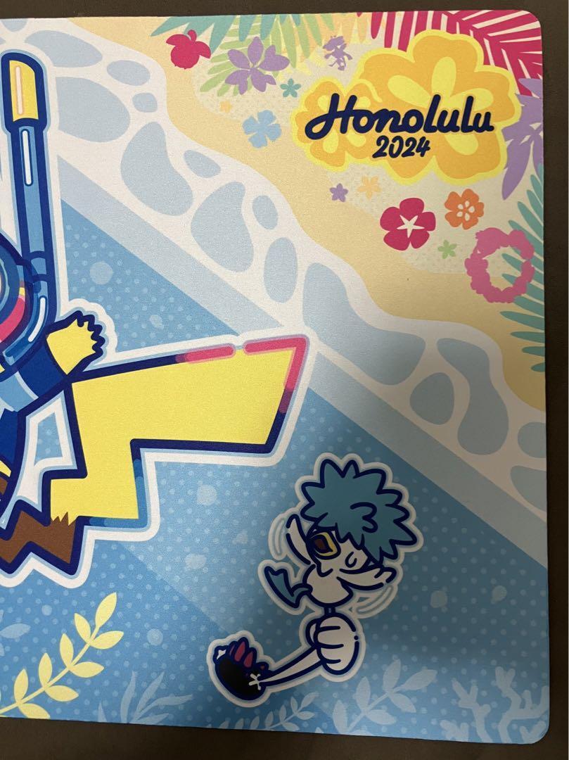 Pokemon WCS 2024 Playmat Honolulu Side Event Limited Super