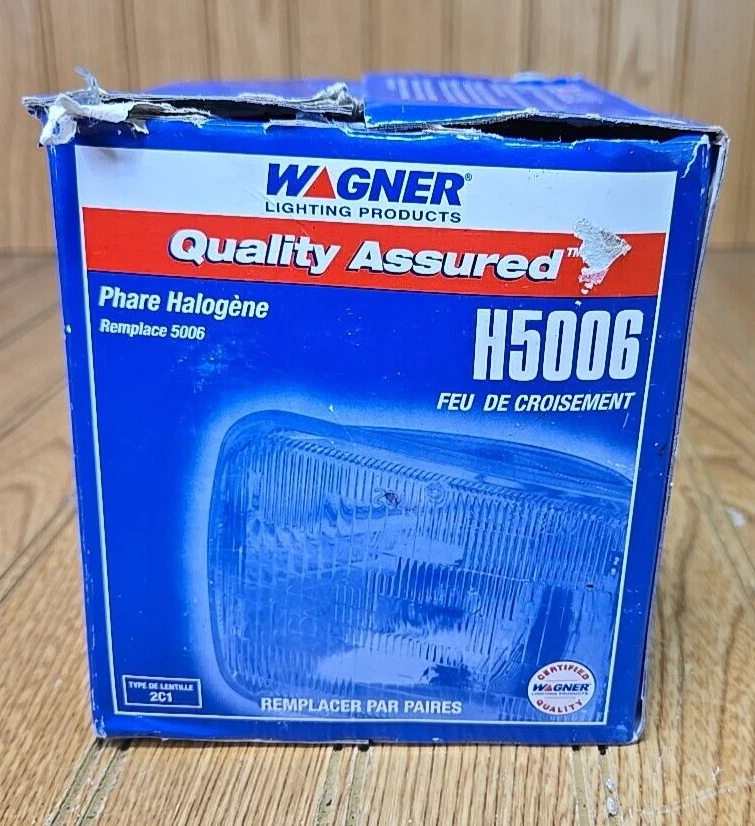 Faro halógeno de haz sellado Wagner - Repuesto H5006 en caja Foto 2 de 4