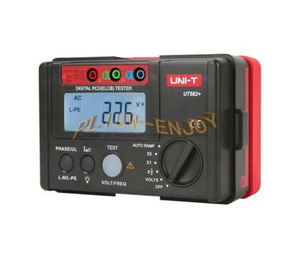 UNI-T UT582+ Digital RCD ELCB Tester Phase Switch Breaker Meter Multimeter