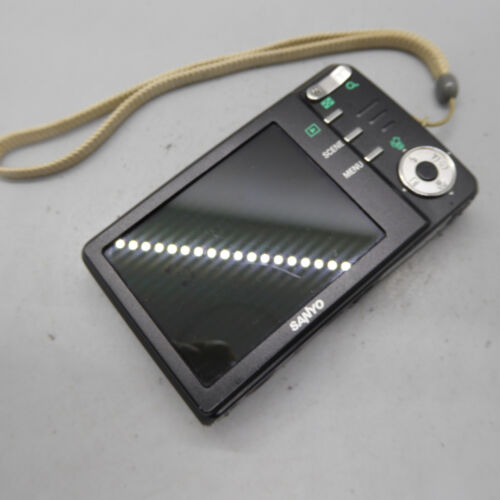 Sanyo VPC-X1200EX 12.1MP Compact Digital Camera Black Tested *Read* - Picture 7 of 10