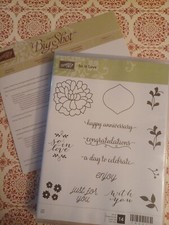 Stampin Up Retired So In Love  So Detailed thinlits bundle
