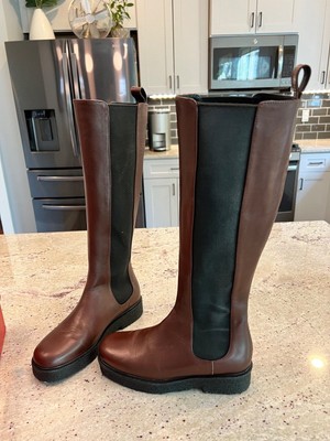 Staud Palamino Tall Boots Staud Palamino Tall Boot Brown/Black 37