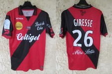 Maillot EAG GUINGAMP 2015 porté GIRESSE n°26 vintage PATRICK shirt jersey L