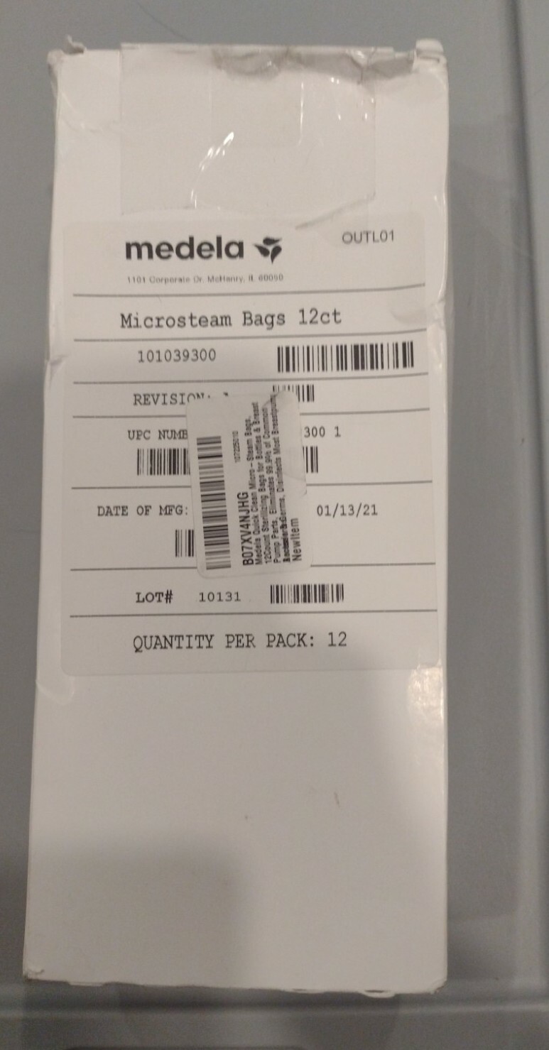Medela Quick Clean Micro-Steam Bags 11ct Sterilizing Bags fo