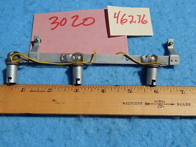 Wurlitzer wallbox 3020 Program Holder Lamp Bar Assembly # 46276 Left Hand