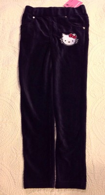 Hello Kitty Black Pants Girls Toddler Size 6