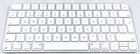 Genuine Apple MK2A3B/A Magic Keyboard - British/White