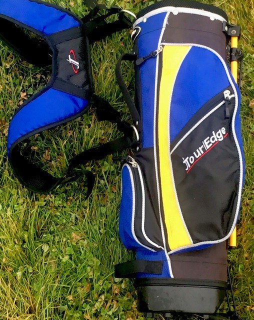 Tour Edge Kids Junior Dual Strap Jr Golf Bag Carry KickStand Boys