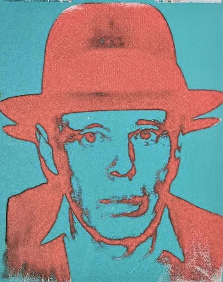 ANDY WARHOL * Joseph Beuys * signed lithograph * Kunstdruck * limited # xx/125 - Bild 4 von 4