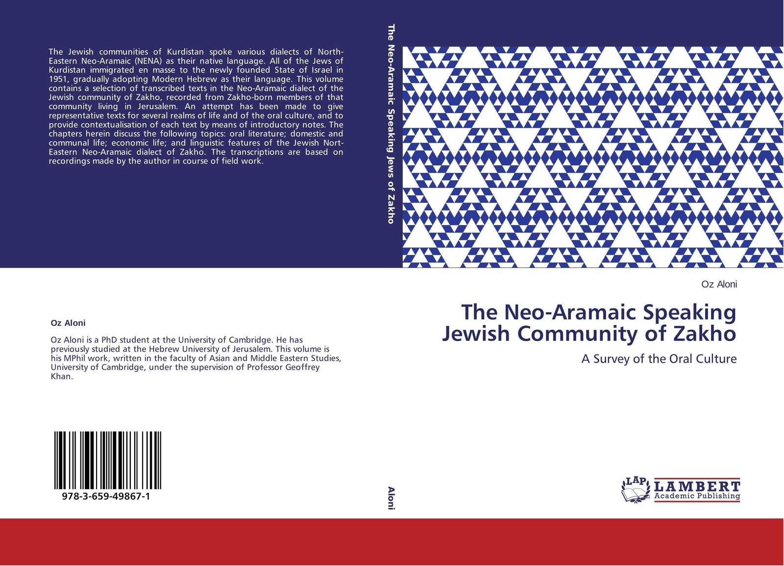 Thumbnail - Oz Aloni | The Neo-aramaic Speaking Jewish Community Of Zakho |