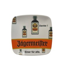 J&auml;germeister Lik&ouml;r Zahlteller Geldschale Kiosk B&uuml;dchen wei&szlig; neu Kunststoff