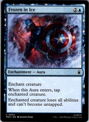 Frozen in Ice 54 Common Marvel Super Heroes Magic: The Gathering Near Mint