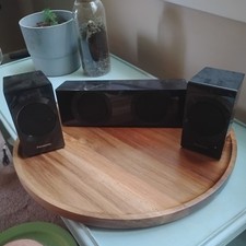 Panasonic 1 SB-HC190 Center  2 SB-HS190 Surround Speakers Tested Working