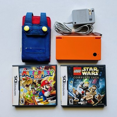 Nintendo DSi Black Friday Metallic Orange Mario Party DS Bundle