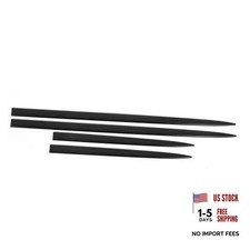 Side Door Trim Cover Body Side Trim Baffles/Guard Strips/Friction Strips 4Pcs