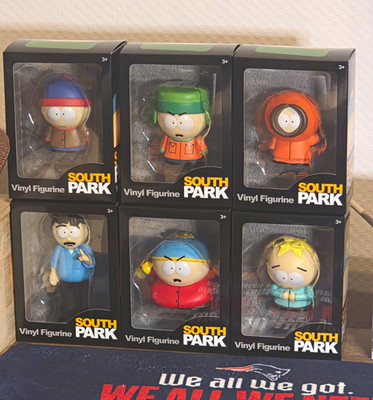 Comedy Central South Park Vinylfigur Set 5-tlg Kyle Kenny Randy Cartman Butters