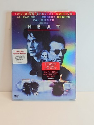 Heat Two Disc Special Edition DVD Al Pacino De Niro Val Kilmer New