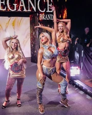 Ash By Elegance NEW CHAMP 8" x 10" Photo #2 TNA Wrestling