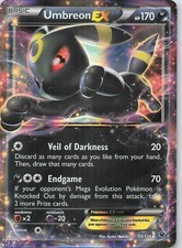 Umbreon EX Holo Ultra Rare XY - Fates Collide 55/124 NM on eBay