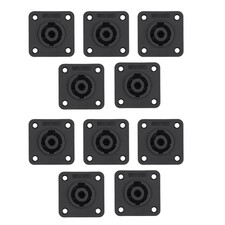 10PCS 4Pin Connector Female Jack Socket NL4 Jack Audio Connector8890