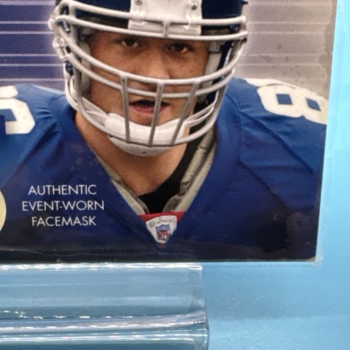 2002 Leaf Rookies & Stars Rookie Masks Silver Jeremy Shockey 95/250 - Picture 6 of 22