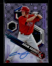 2018 Bowman High Tek - Autograph Purple Diffractor #PHT-AH Adam Haseley #/150