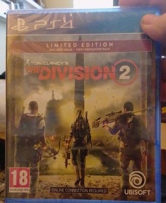 PS4 THE DIVISION 2 LIMITED EDITION BRANDNEU & SEALED 