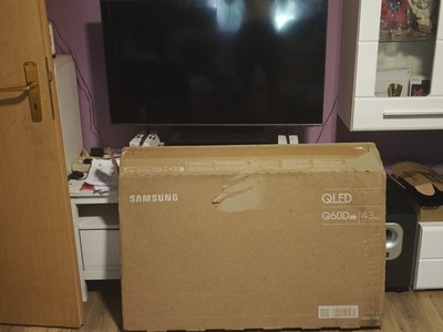 Samsung Q60D QE43Q60D 4K QLED 43 Zoll HDR10+, Smart TV, WiFi