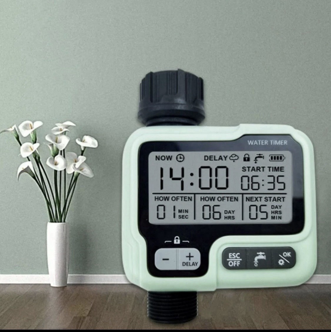 HCT-322 Digital Irrigation Machine Garden Intelligent Sprinkler Water Timer