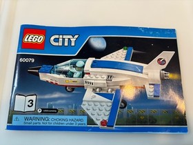 LEGO CITY Training Jet Transporter 60079. 100% Complete. No Box