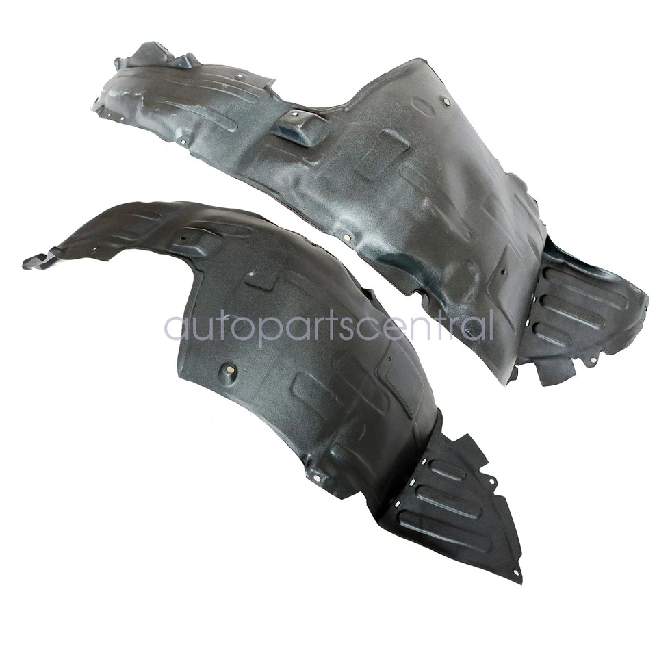 Front Inner Fender Liner Set Fits 2013-2016 Hyundai Genesis Coupe 2Pc - Imagem 2 de 4