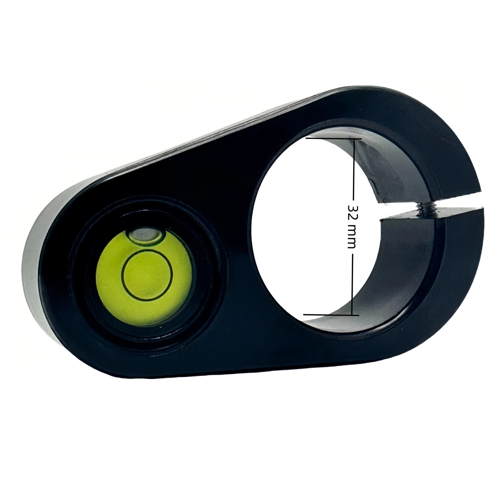 Metal Vial With Holder Fit 32MM Diameter GPS Level Bubble Surveying Pole