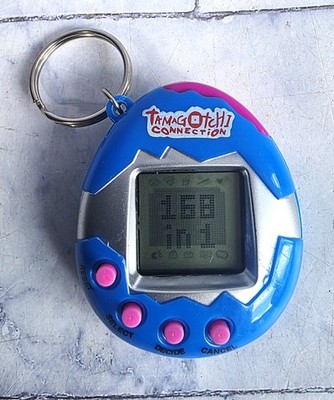 Tamagotchi Connection 168 in 1 - Blue Egg - Vintage - getestet funktioniert